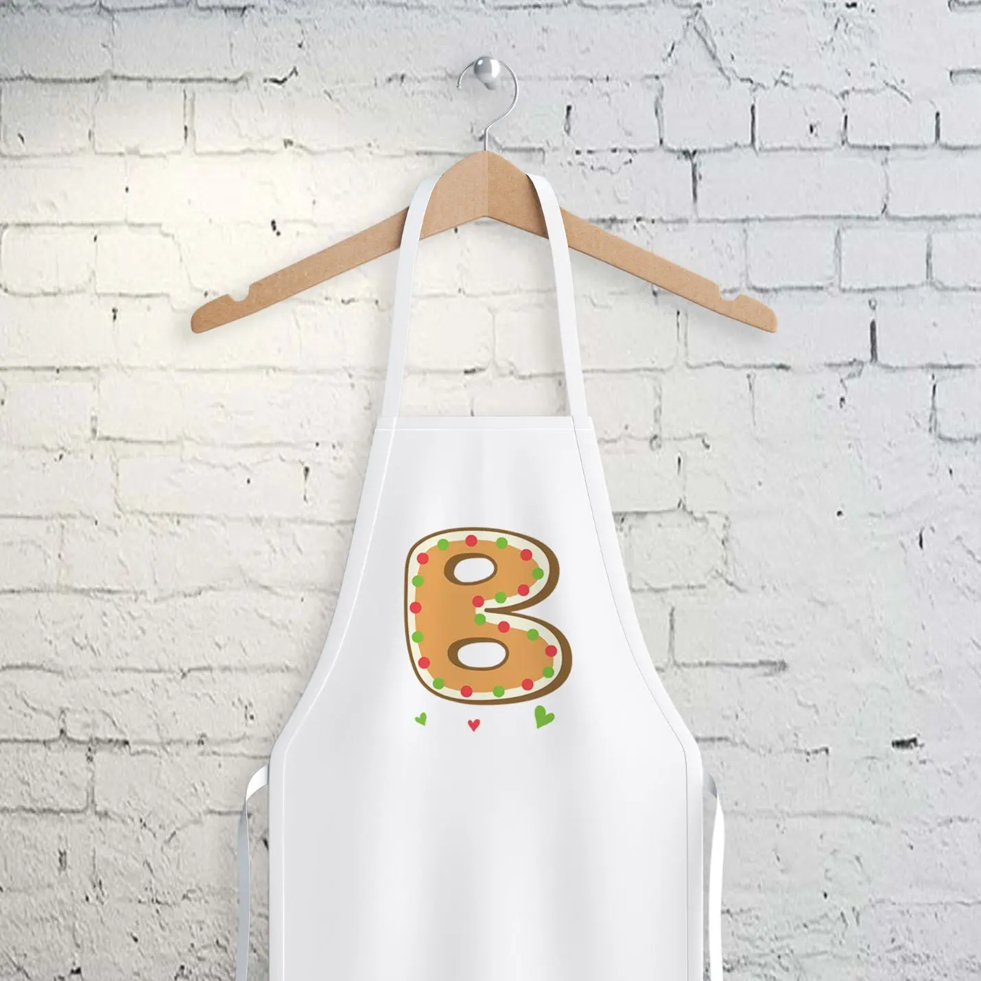 

B Letter Design Kitchen Apron