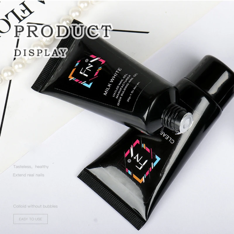 Новый бренд термальный акриловый полигель для наращивания розовый лак ногтей