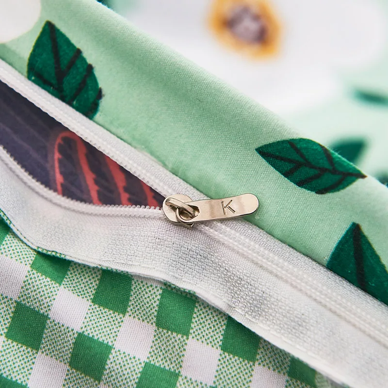 Liv-Esthete Комплект постельного белья свежий пододеяльник двойной односпальный