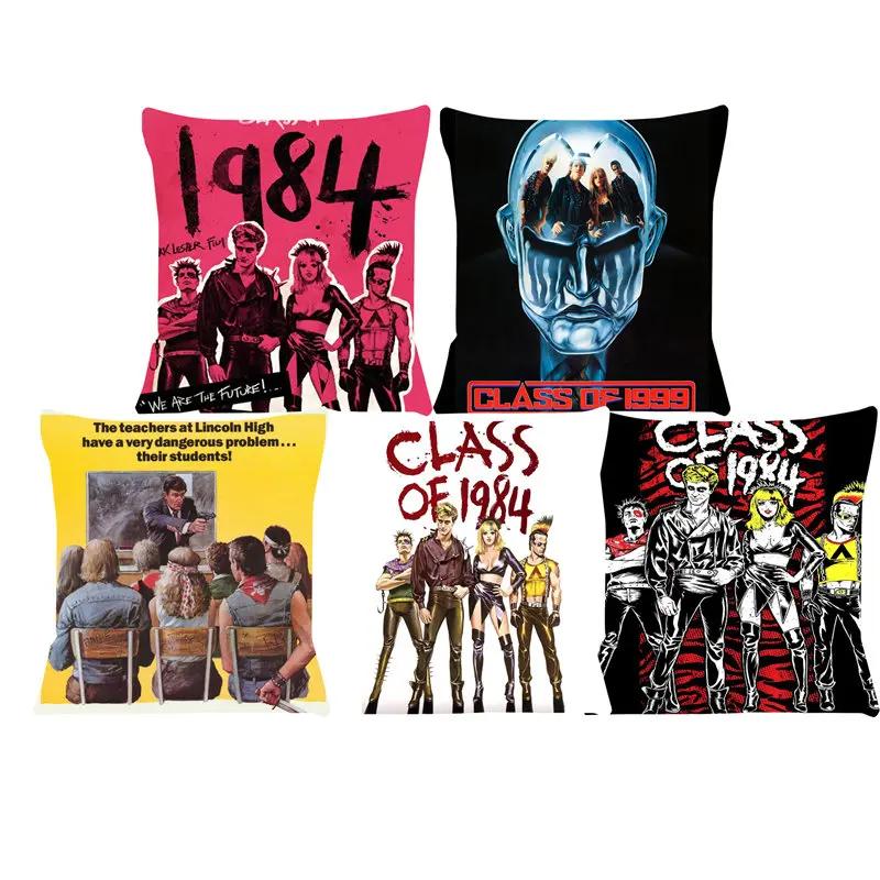 

Class Of 1984 Cushion Cover For Living Room Decorative Pillows Pillow Case Car Chris Pillow Cover Sofa Chair Cushions SJ194