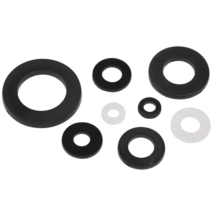 50pcs Nylon Screw Washer M3 M4 M5 M6 M8 M10 M12 Plastic Seals Spacer Plated Flat Insulation Plain Round O Ring Gasket | Обустройство