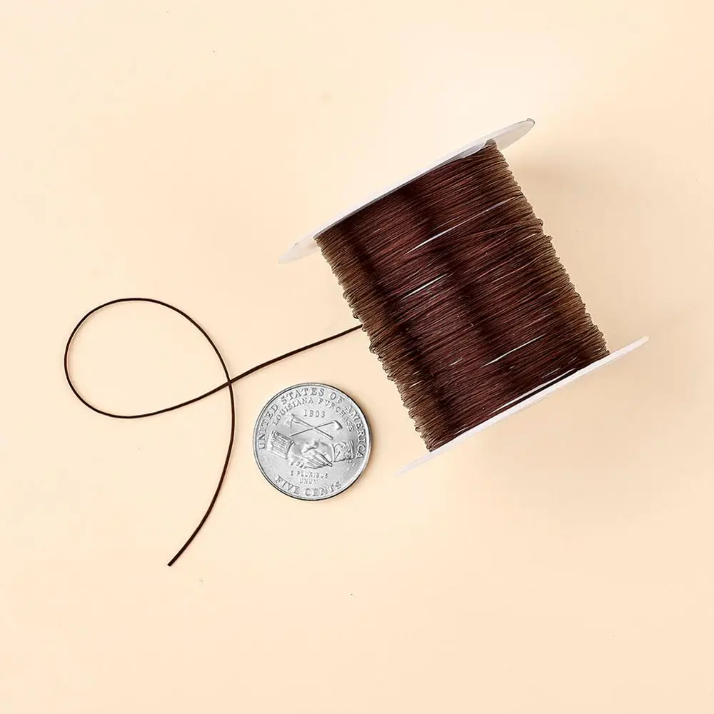 0 8 мм 25 рулонов/мешок эластичный бисер нить шнур на плоской подошве с эластичной