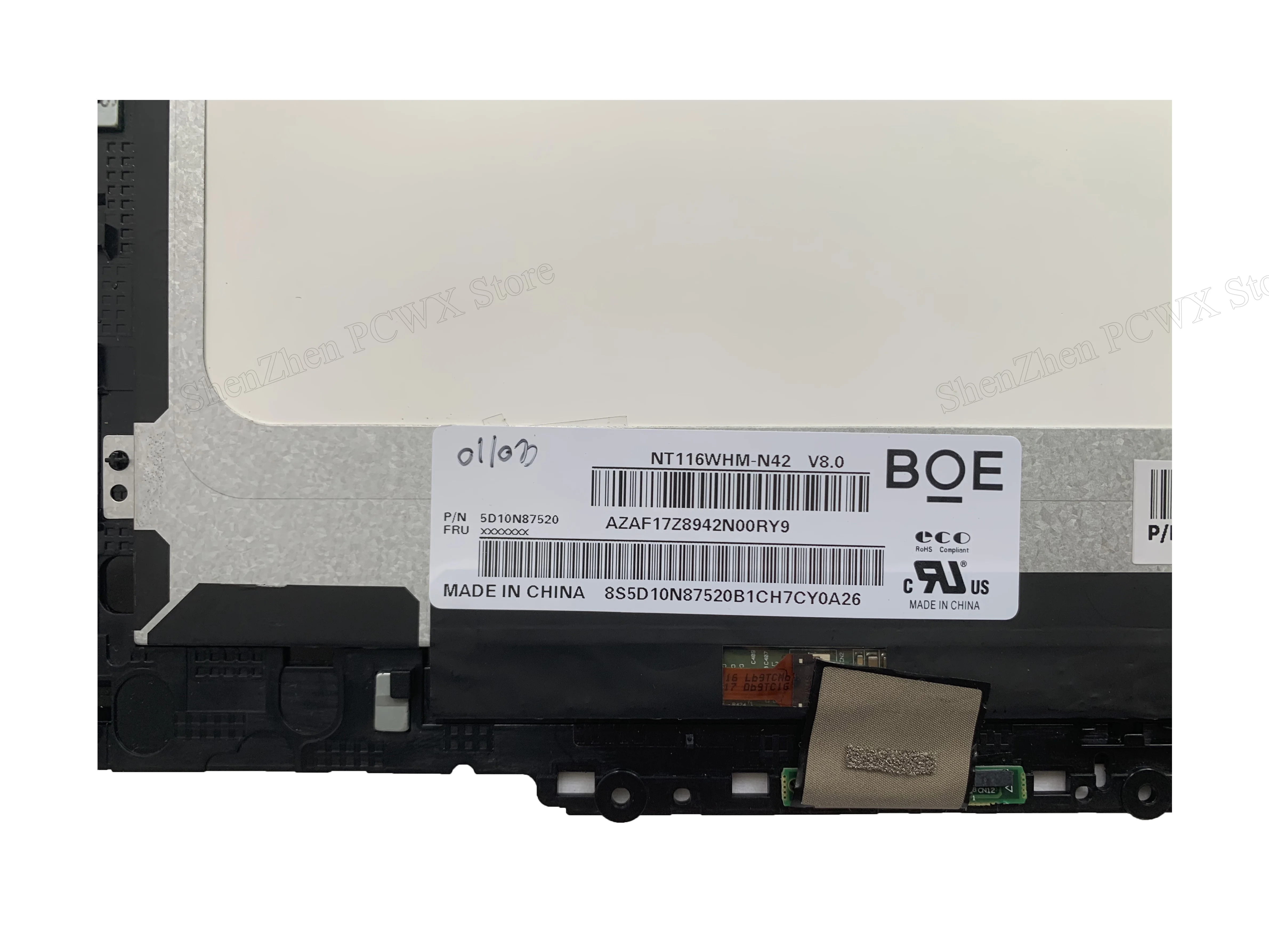 Для ideapad Yoga 310 11IAP 80U2 Lenovo Flex 4 1130 80U3 ЖК сборки HD 1366*768 TN 30pin NT116WHM N42 5D10M36226|ЖК-экран для