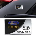 Автомобильная наклейка с логотипом для Ford Transit Ranger Edge Fiesta Galaxy Ecosport Mondeo Raptor Focus Explorer значок на окно боковая эмблема наклейка