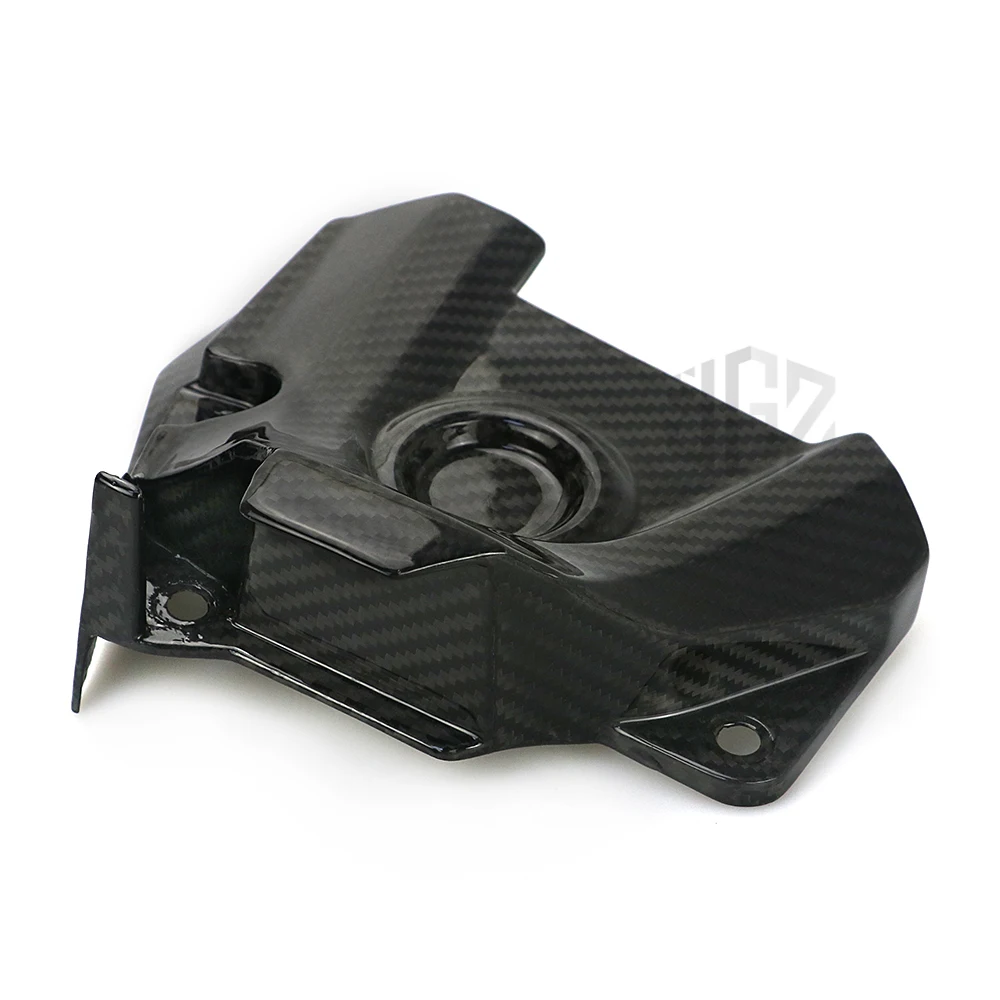 Защитный чехол из углеродного волокна для передней звездочки мотоцикла
