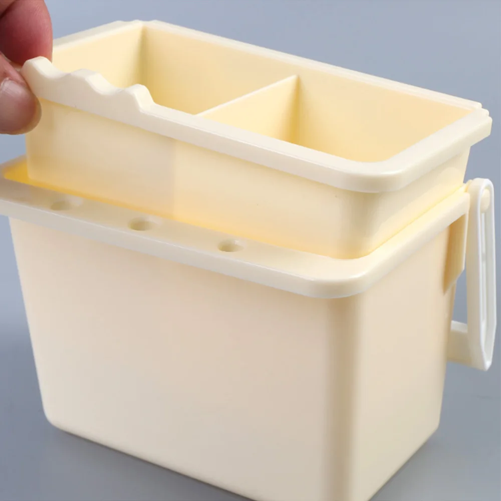 

Detachable 2 in 1 Brush Washing Bucket Multifunction Wash Pen Portable Art Supplies Brushes Washing Tool for Drawing Pain