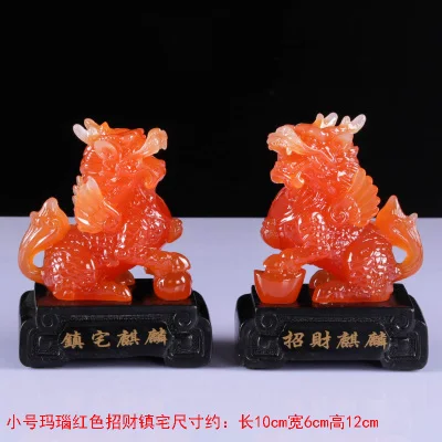 

A pair Pixiu pipipixiu is a pipixie mascot Make fortune Arts and crafts opening mascot mascot sculpture decoration statues Home