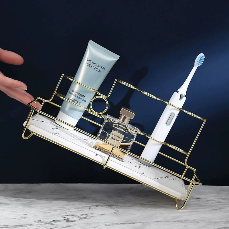 Natural Diatomite Bath Storage Shelf Keep-dry Mildewproof for Daily Bathroom Makeup & Mouthcup Toothpaste Toothbrush Iron Holder |