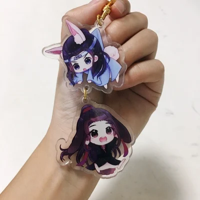 Ограниченное количество Grandmaster Demonic культивирование Wangji Wei Wuxian брелок акриловые