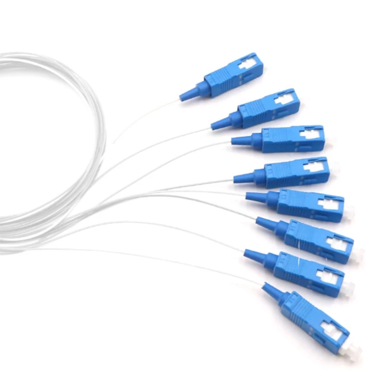 28EA одномодовый волоконно-оптический сплиттер с низкой вводимой потери 0 9 мм 1X8 FTTH