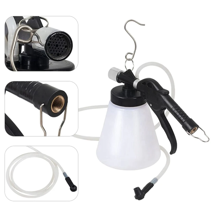 

Auto Car Brake Fluid Replacement Tool 1L Large Capacity Brake Fluid Drained Bleeder Oil Change Equipment Kit for Cars Trucks 1 S