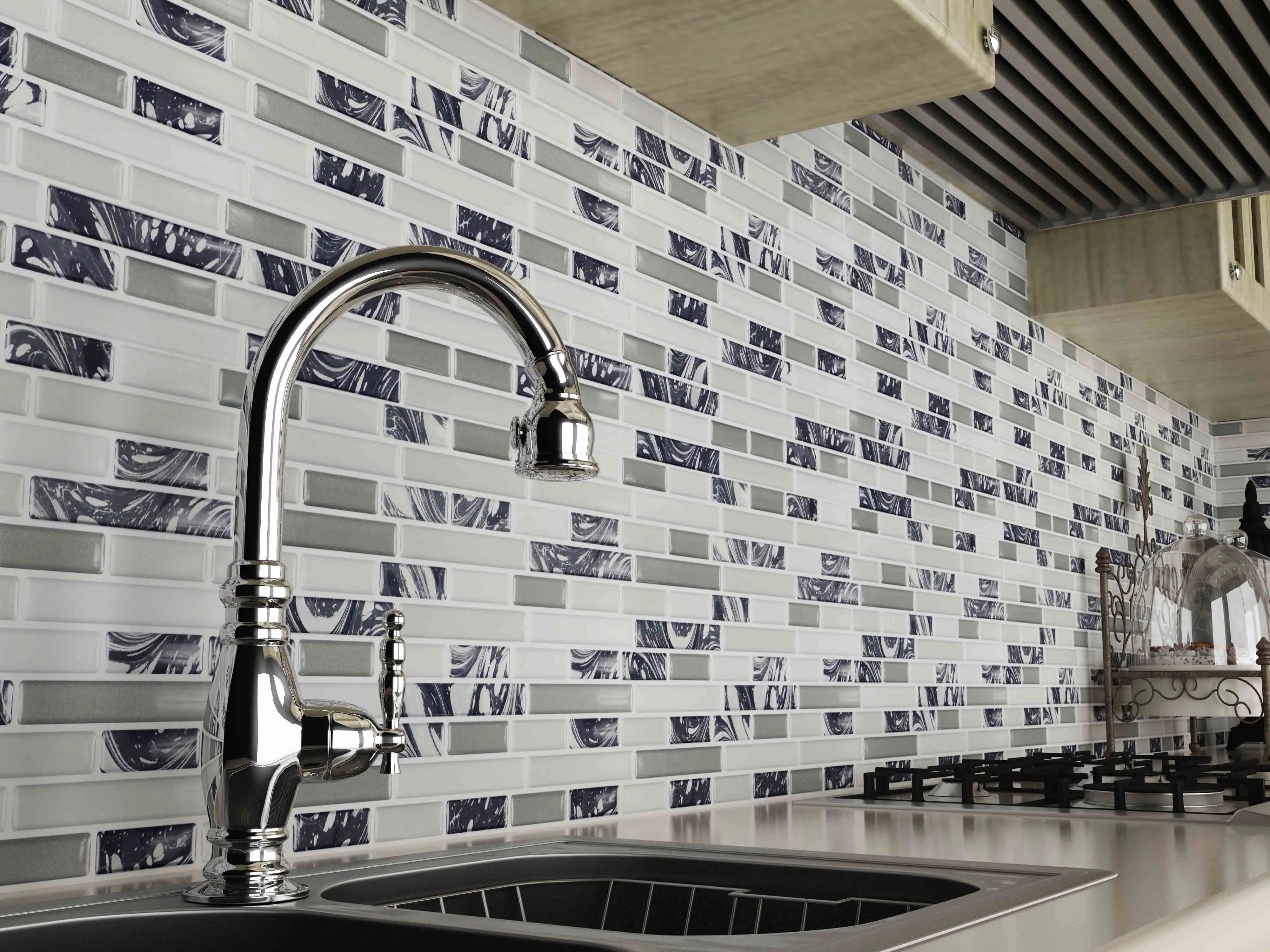 Наклейки виниловые для домашнего декора 250 х мм 5 шт./упаковка | Дом и сад