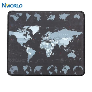 Игровой коврик для мыши 300*250 мм, коврик с картой мира, Нескользящие коврики для мыши, водонепроницаемый толстый коврик для мыши Overwatch Cs go