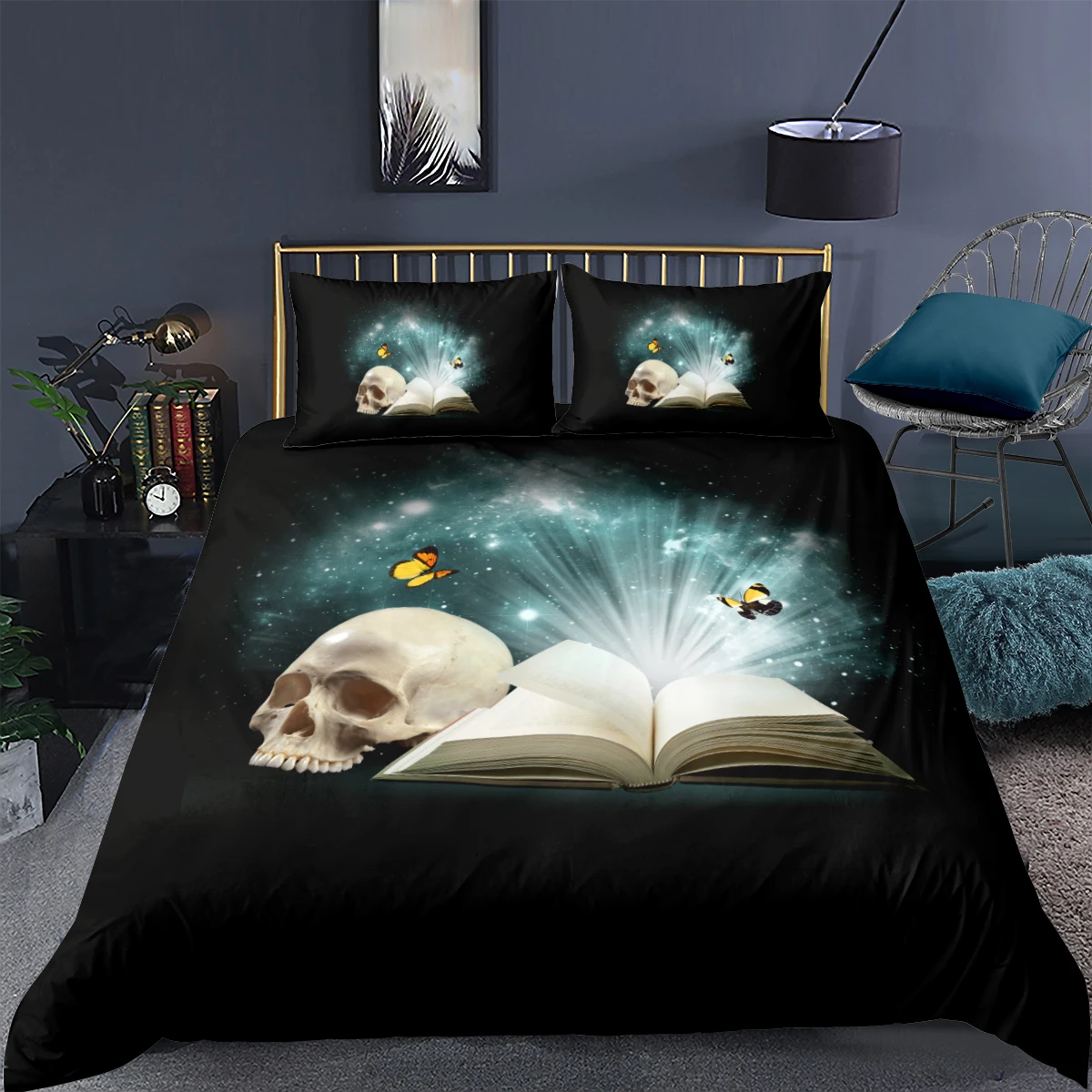 

3D Duvet Cover Sets Bedding Set Comforter Covers Bed linens 173*230 230*230 265*230 180*210 Indian Skull Custom Home Texitle
