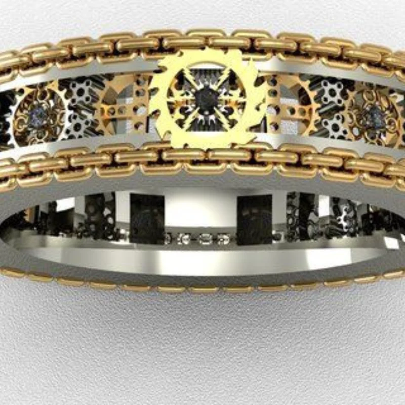 Новинка резная Экипировка ручной работы цвет под старину серебро унисекс |