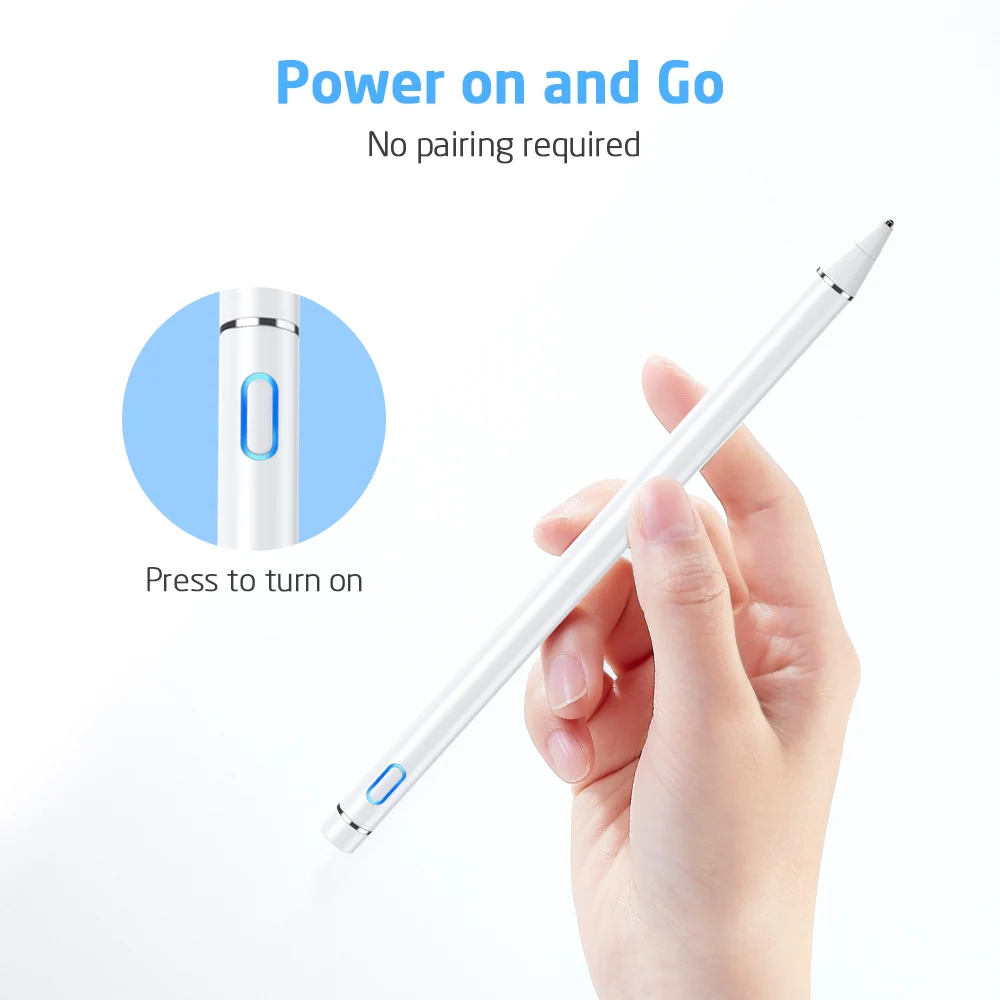 ESR Pencil Pen for Apple iPad Pro 12 9 11 Air 4 3 2021 2020 2019 2018 8th 7th Digital Stylus Rechargeable Screen Touch | Компьютеры и