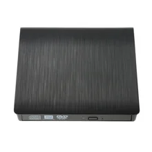 Ультра тонкий портативный USB 3,0 SATA 9,5 мм Внешний оптический диск коробка для ПК ноутбука
