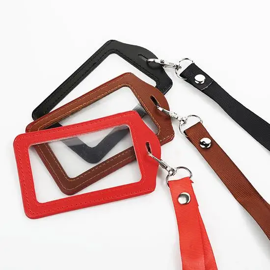 Модный Рабочий Держатель для визиток визитная карточка ID бейдж ремешок