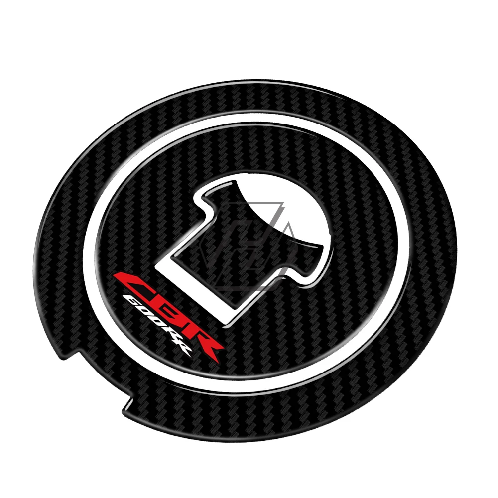 

3D Carbon-look Motorcycle Fuel Gas Cap Protector Decals Case for Honda CBR600RR CBR 600RR 2003-2016