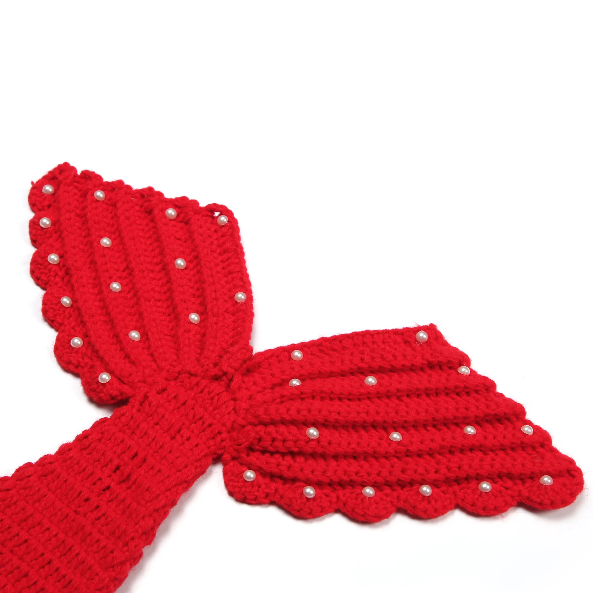 Fashion Newborn Baby Girls Mermaid Tail Photography Props Costumes Accessories Infant Crochet Knit Clothing |
