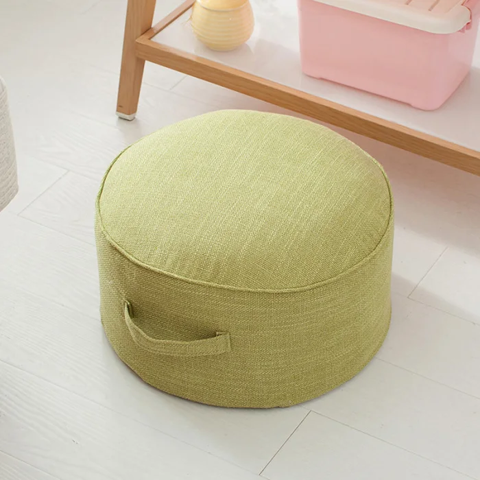 Round Floor Seat Cotton Linen Cushion Meditation Mat Removable Washable Cushion TT-best