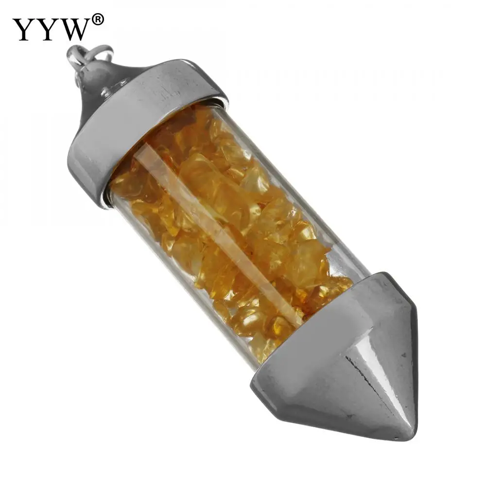 Подвеска из натурального кристалла Reiki подвеска для ожерелья с подвеской в виде