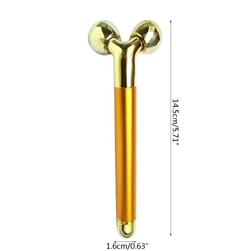 Новый Электрический роликовый массажер 24k Gold Bar для домашнего лифта