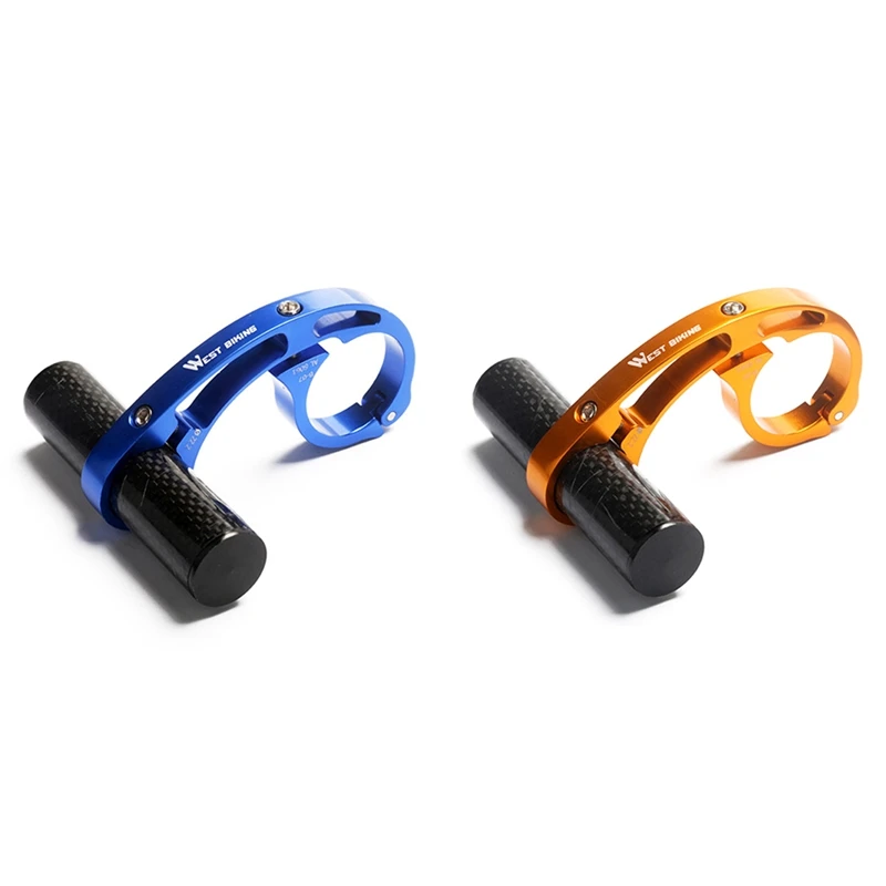 

WEST BIKING Bike Handlebar Extender Bracket Headlight Mount Bar MTB Bicycle Cycling Lamp Support Rack Flashlight Holder