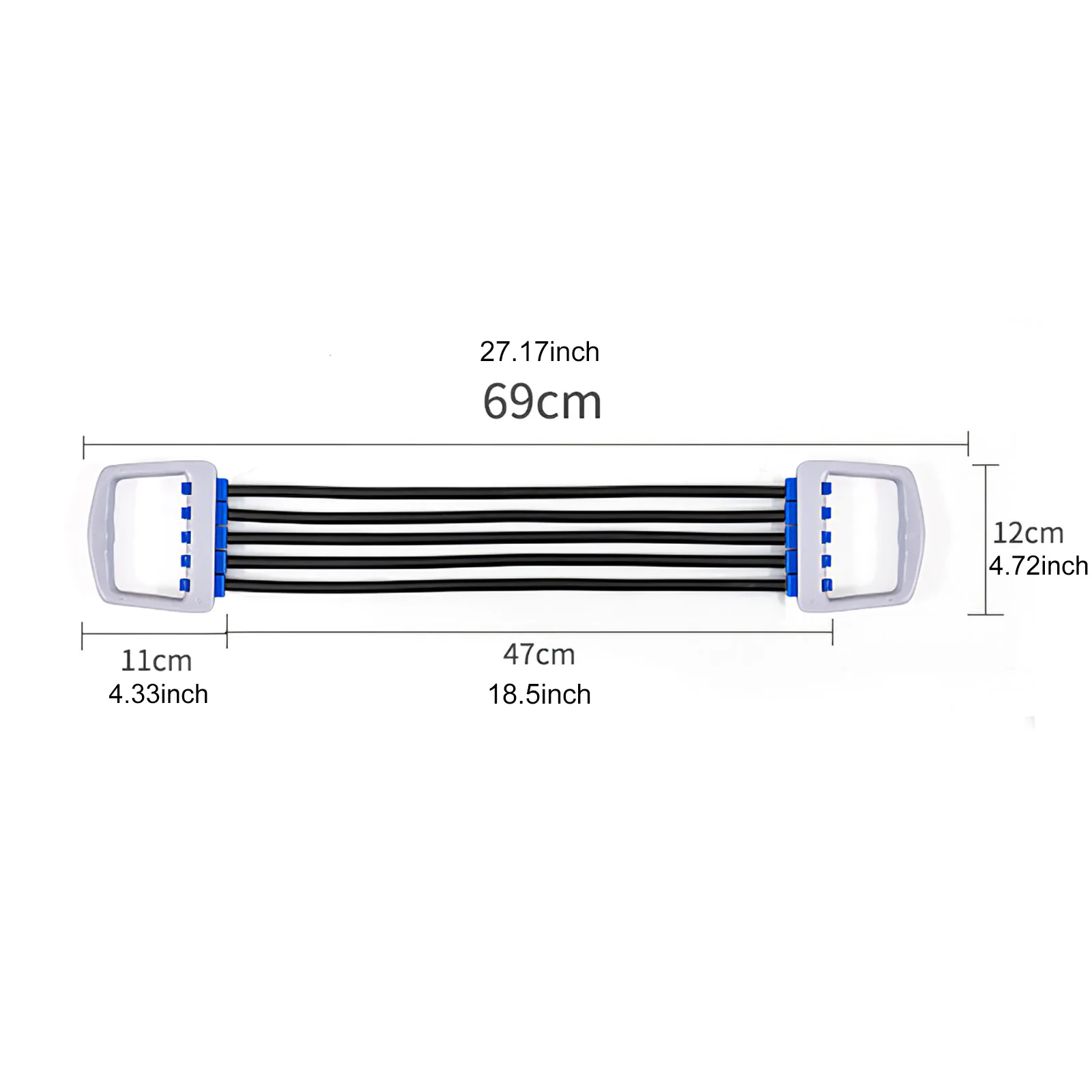 

Professional Sports Chest Expander Rubber Rope Elastic Rope Exercise Fitness Rope Resistance Band Exercise Yoga Tube Pull Rope
