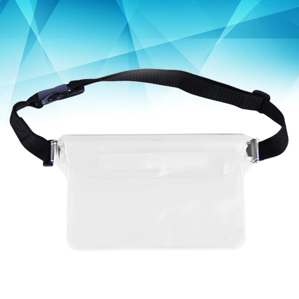 

Waterproof Pouch PVC Waterproof Bag Snowproof Dirtproof Sandproof Case Bag with Super Lightweight and Bigger Space Adjustable Pe