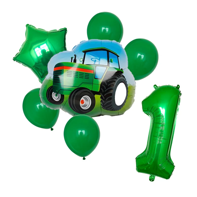 Машинки про шарики. Шар трактор. Воздушный шар "трактор". Шарики трактор машина. Фольгированный шар трактор.