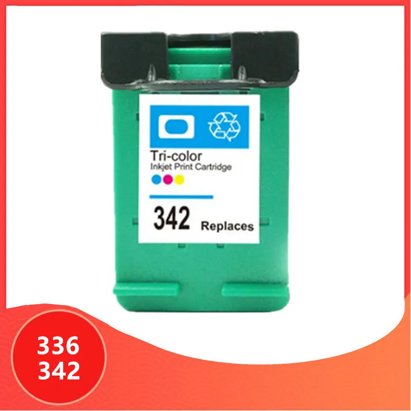 Картридж для принтера hp 336 342 сменный картридж hp336 Deskjet 5440 PSC1510 Photosmart 1500 C3100 C3180 D5420