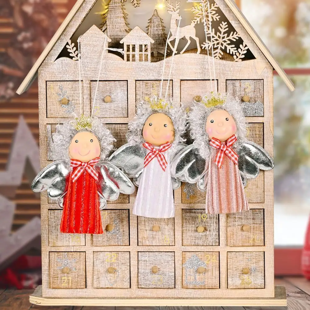 

2021 Christmas Angel Pendant Household Living Room Xmas Tree Decorations Merry Christmas Tree Ornaments Gifts For F1g6