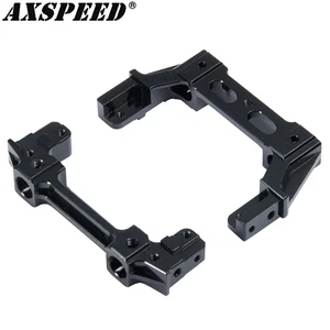 Кронштейн AXSPEED для переднего и заднего бампера, кронштейн для бампера, стенд для Сервомотора для 110 RC Crawler AXIAL SCX10 II 90046 KYX, детали для обновления