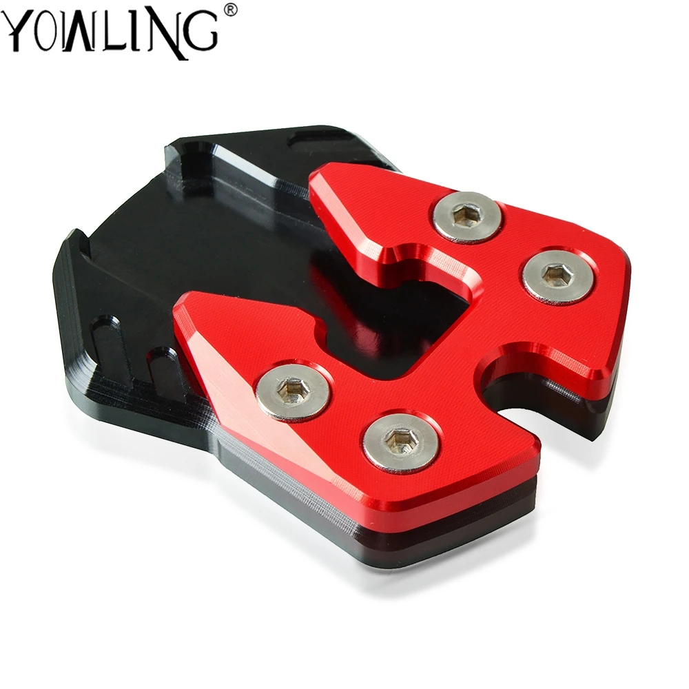 Выдвижная подставка для мотоцикла с плоскими ножками и боковой подставкой