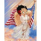 Алмазная 5D Вышивка с квадратными стразами, мозаика сделай сам, вышивка крестиком, картина стразы, ангельская девушка, домашний декор, рождественский подарок