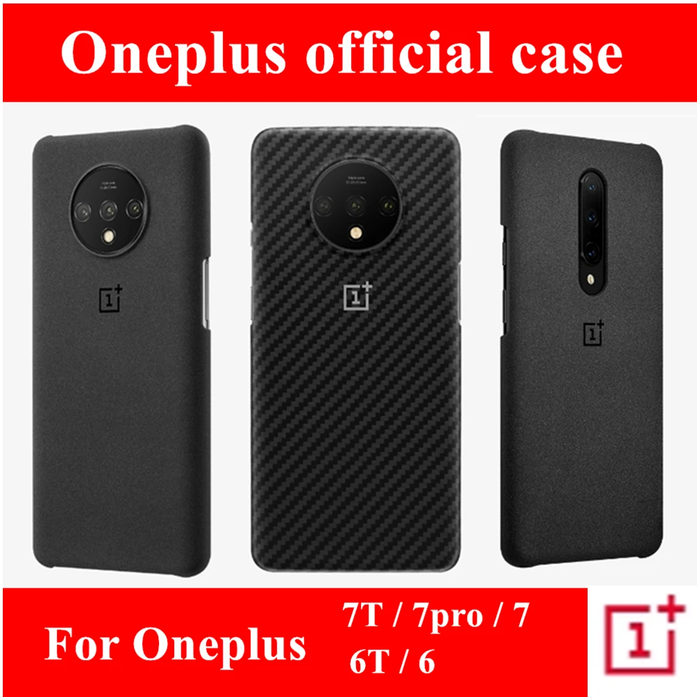 Официальный песчаник силиконовый чехол для OnePlus 7T 6T 6 7 pro защитный чехол оригинальные аксессуары karbon нейлоновый бампер