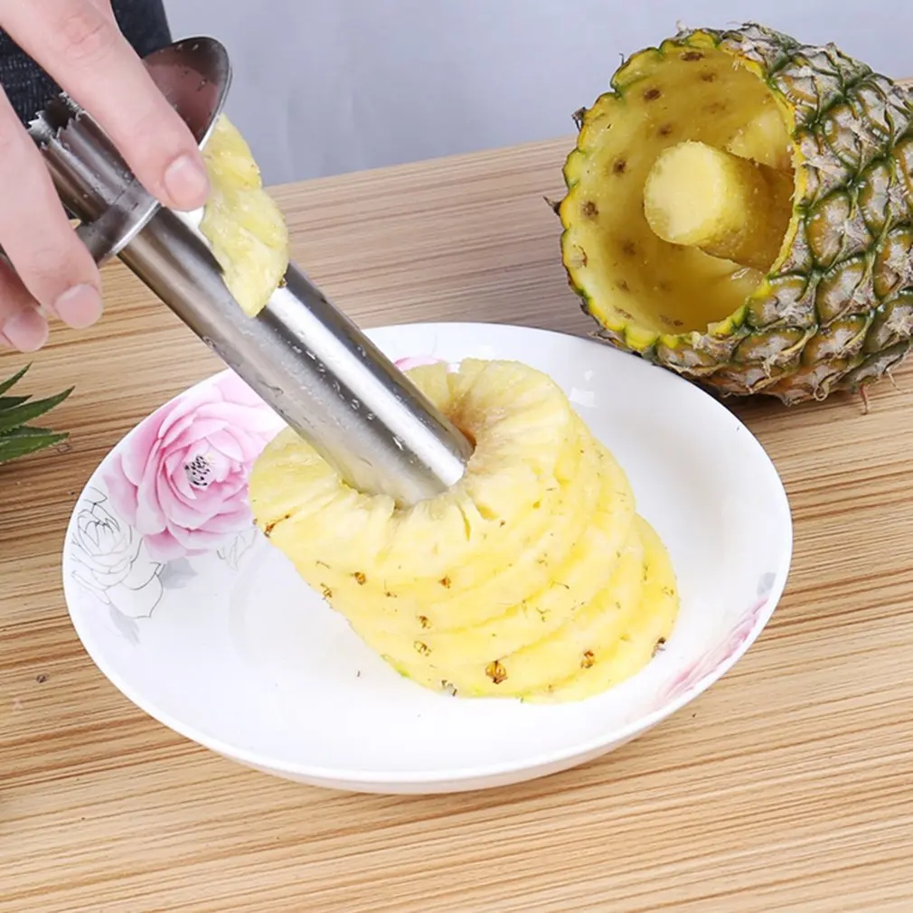 

Stainless Steel Pineapple Peeler Accessories Pineapple Slicers Fruit Knife Cutter Corer Slicer Kitchen Accessory Kitchen Tools