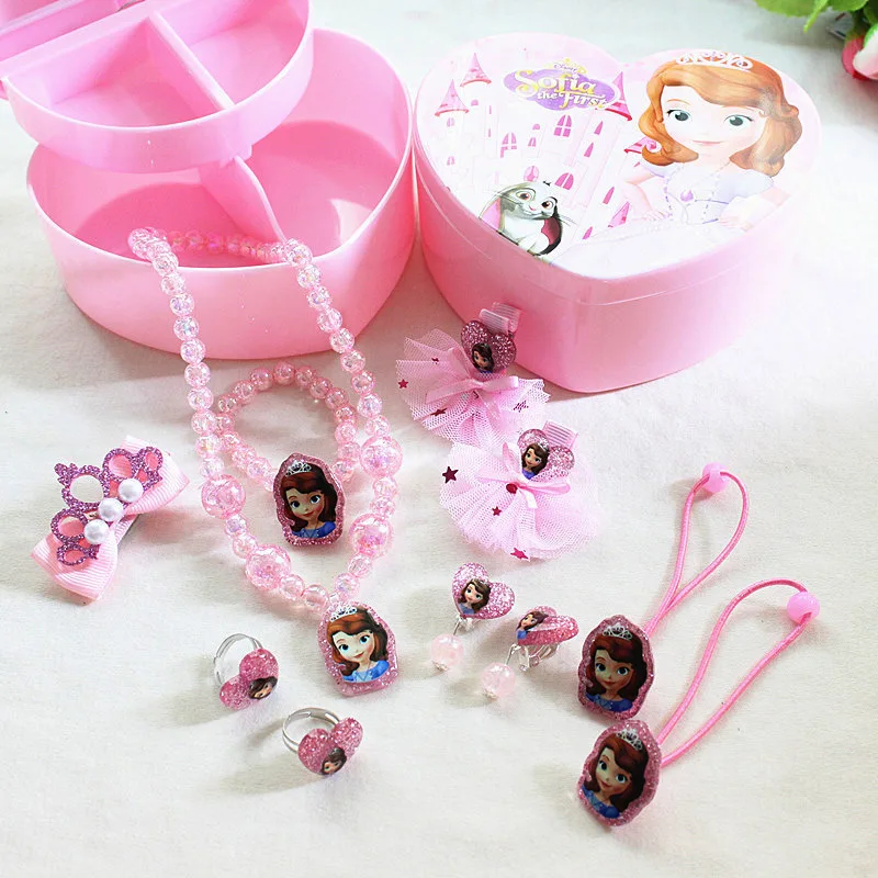 Sofia series 12-15 шт./кор. весь набор Минни Маус hello kitty заколки для волос Детские бантики для волос заколки для волос аксессуары - Цвет: Sofia series