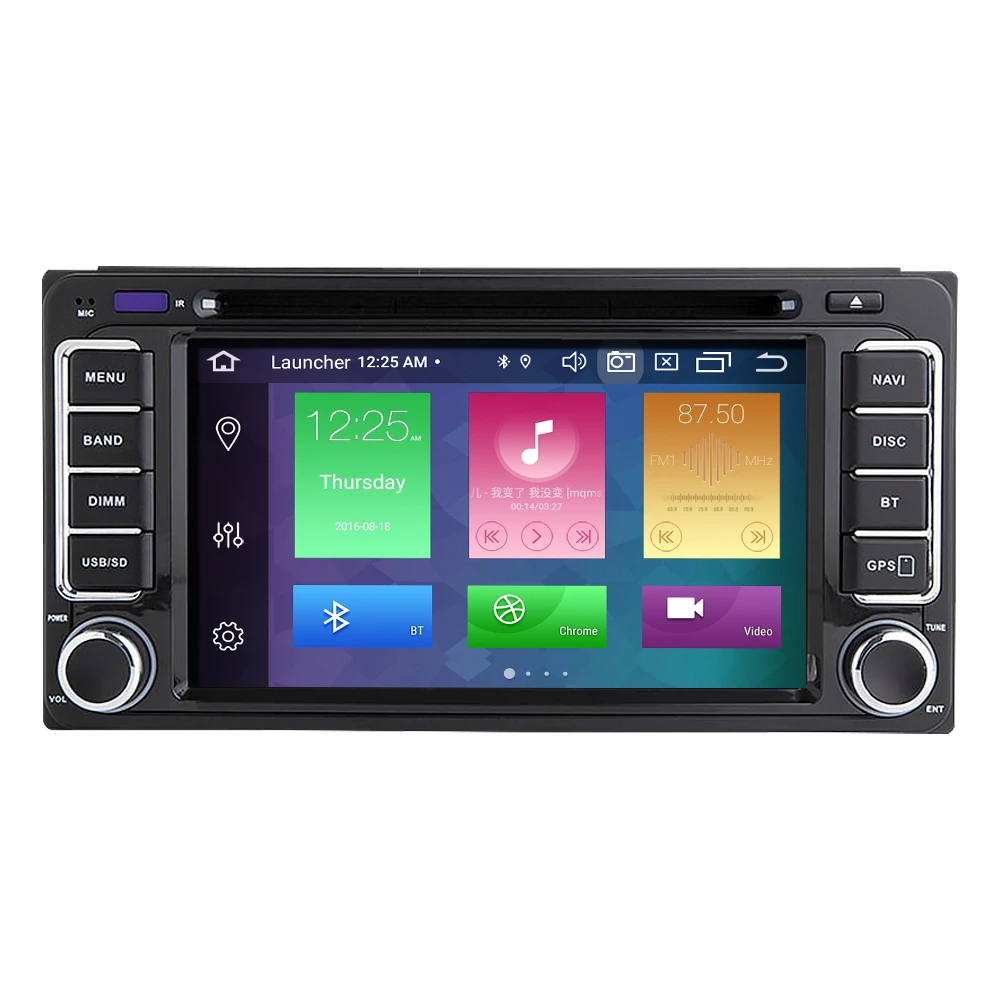 ZLTOOPAI Car Multimedia Player 2 Din For Toyota Universal RAV4 COROLLA CAMRY VIOS HILUX Terios Land Cruiser 100 Auto Radio GPS | Автомобили