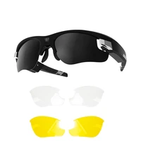 sports mini sunglasses camera headset hd1080p smart camera glasses multifunctional bluetooth 200w pixel polarized smart glasses