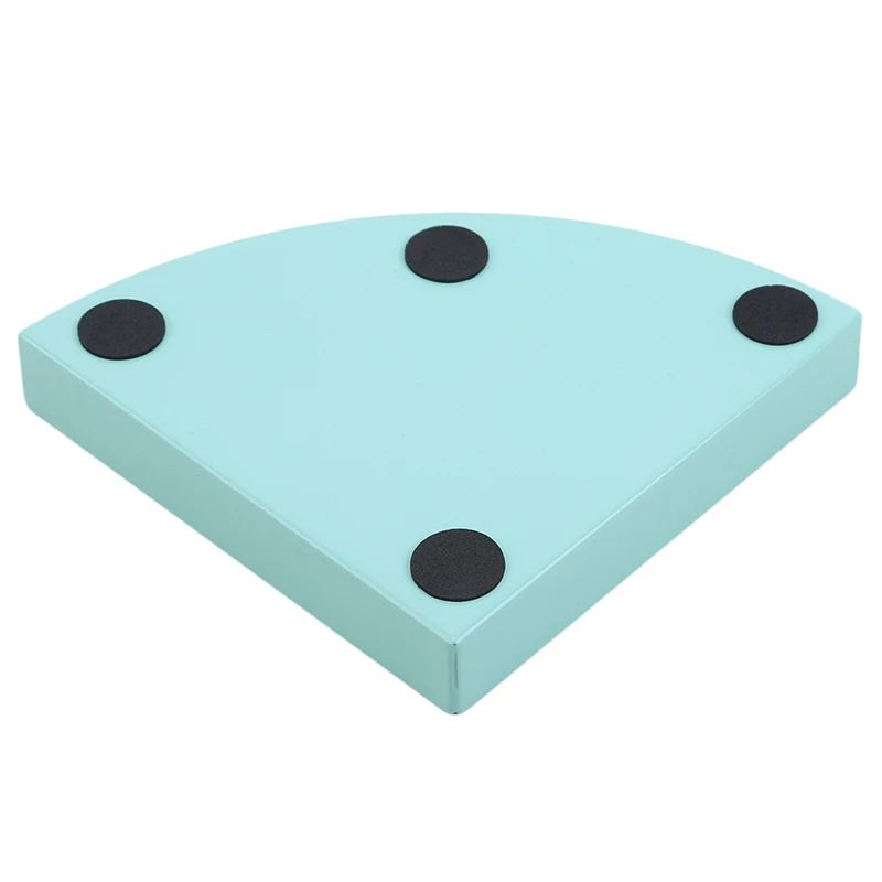 Экологичная тарелка для закусок из нержавеющей стали треугольная торта фруктов