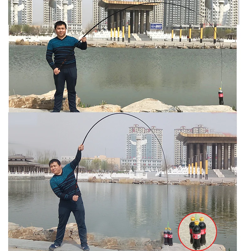 Новая многосекционная удочка портативная удобная ручка с рыболовной леской