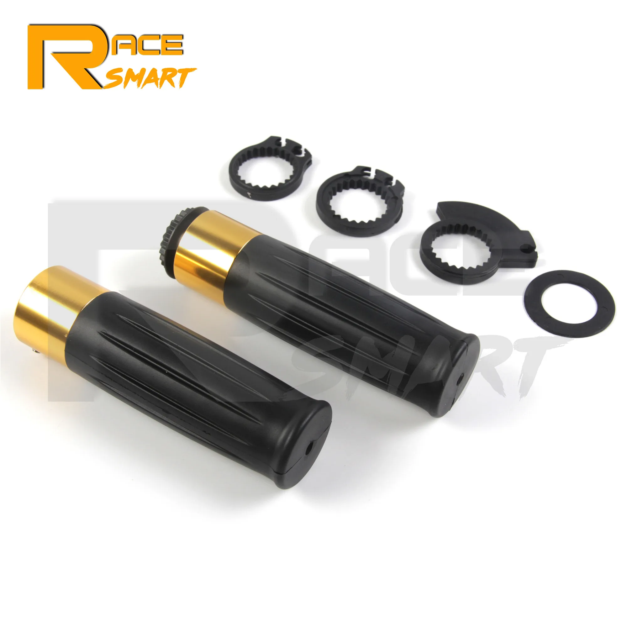 

Universal 7/8'' 22MM 1 Pairs Motorcycle CNC Aluminium Handle Bar Grips Handlebar FOR All Sport Bikes ATV Motorbike Anti-Slip New