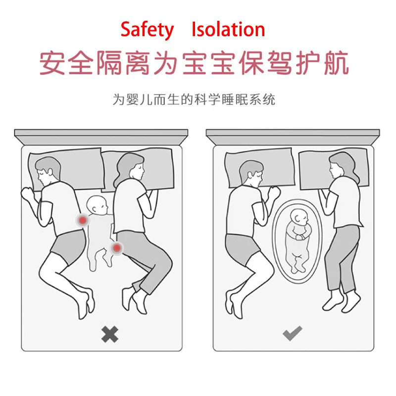Портативная кровать гнездо переносная съемная моющаяся узелковая дорожная