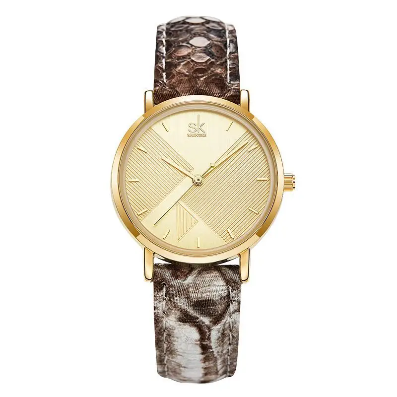 

Sports Watch New Concept Creative Snake Skin Ladies Watch Waterproof Quartz Watch Three-Hand Women's Watch Waterproof Watch