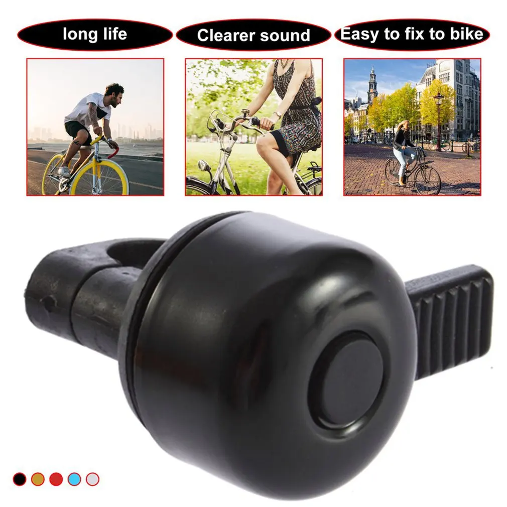 

Bicycle bells bicycle accessories oxidized car bells thumb small bell black aluminum alloy and engineering plastic