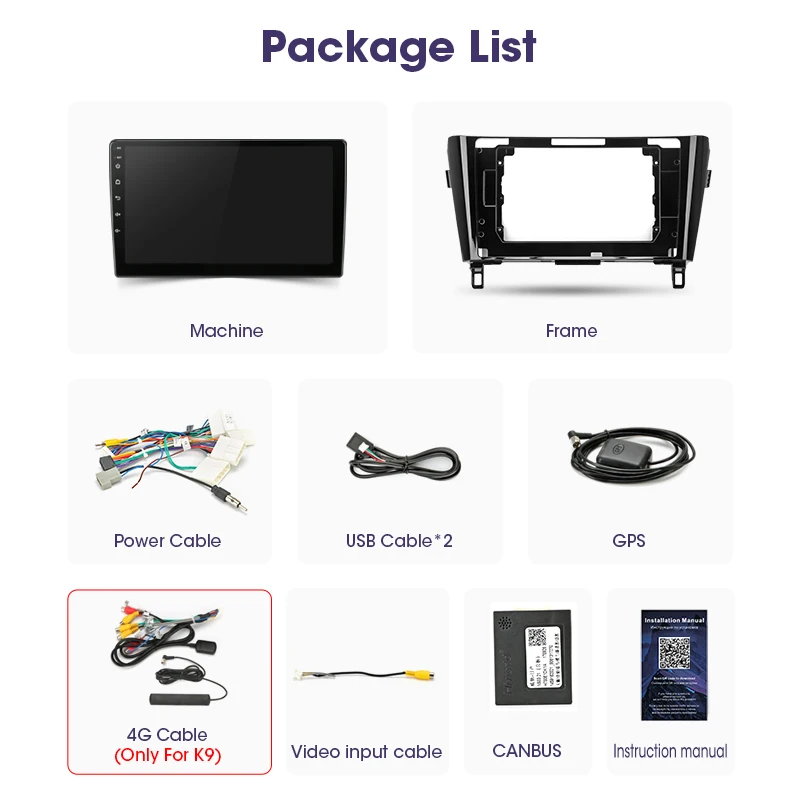 

JMCQ For Nissan X-Trail X Trail 3 T32 2013-2017 Android 9.0 Car Radio Multimedia RDS DSP Player GPS Navigaion 2 Din SplitScreen