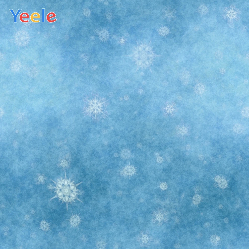Yeele зимние фотофоны Bokeh огни Снежинка декорация фоны для фотосъемки