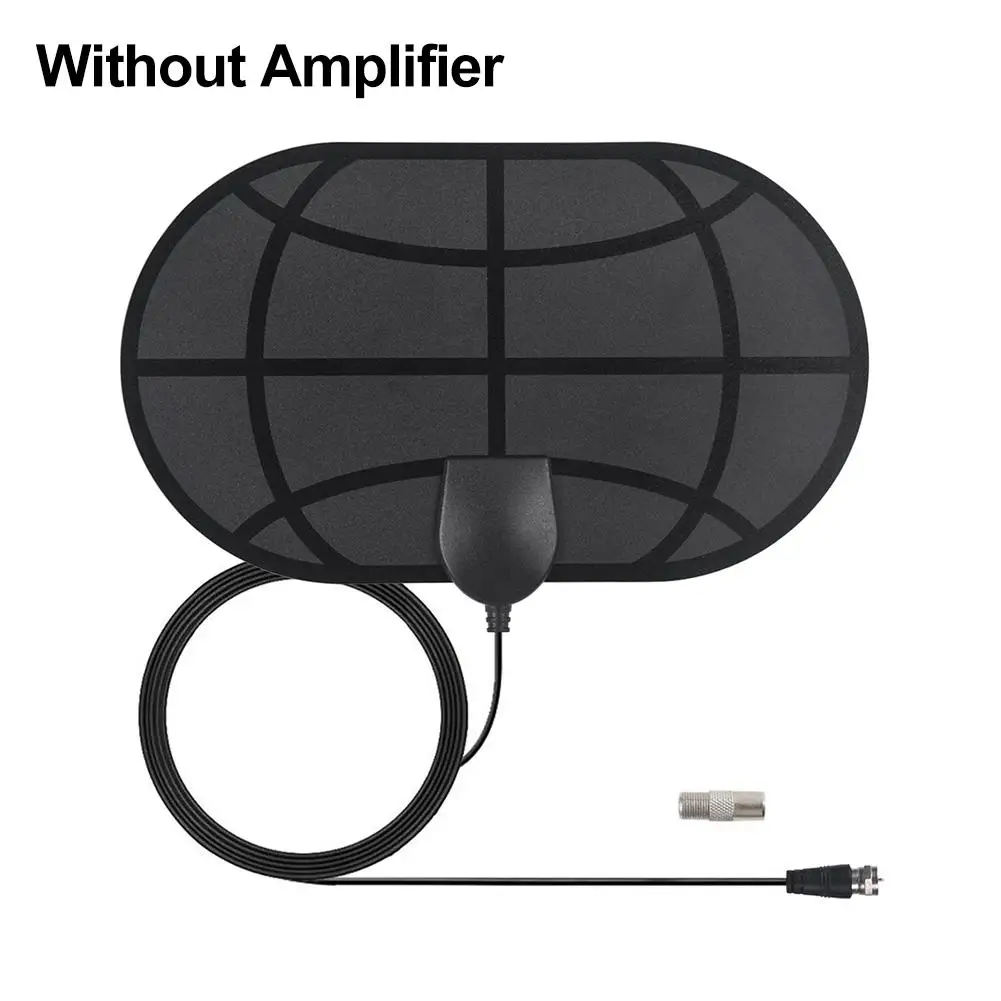 Without Amplifier 980 Miles 4K цифровая HD ТВ комнатная ТВ антенна с усилителем сигнала Усилитель ТВ радиус прибой лиса антенна HD ТВ антенны антенна - Цвет: Without Amplifier